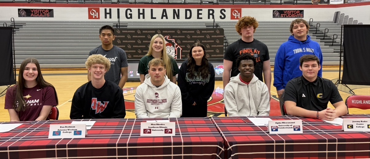 Oak Hills Athletics - Winter Signing Day 2-4-26